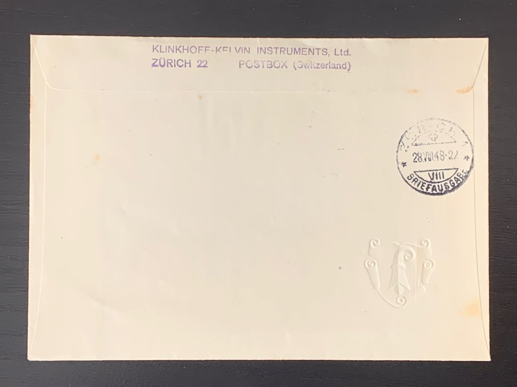 Tous les timbres: Block IMABA 1948 auf Brief – D'occasion à Wangen b. Olten par 66ard 1