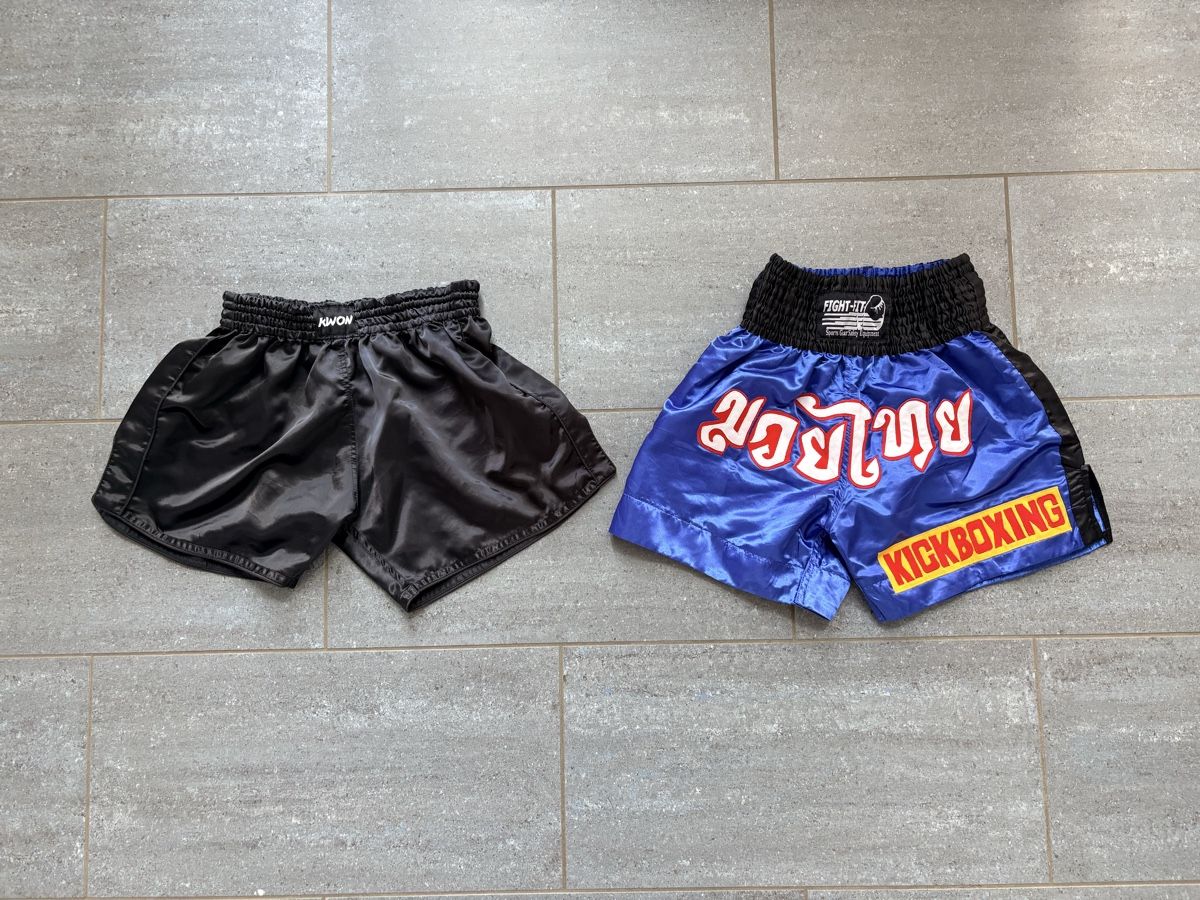 Hosen: Muay Thai Shorts 2x – Neu (gemäss Beschreibung) aus Seengen von Matrix2020 1