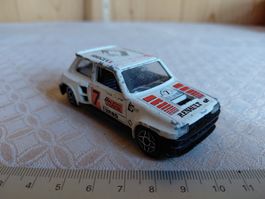 Modellauto Solido Renault 5 Turbo weiss gebrauchter Zustand