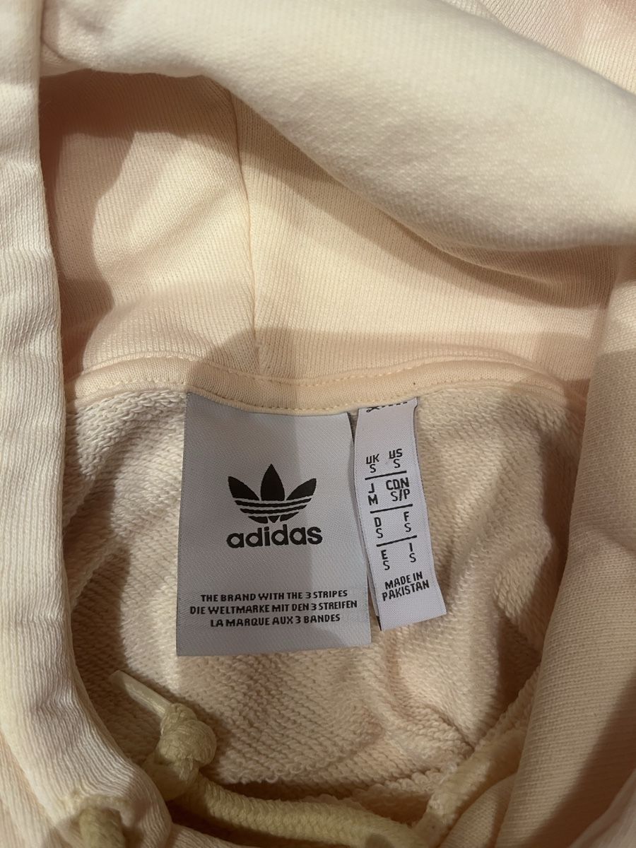 Adidas Pullover & Sweatshirts: Adidas Pullover mit Kapuze pastelgel Grösse S  – Gebraucht aus Schöftland von nevio74 3
