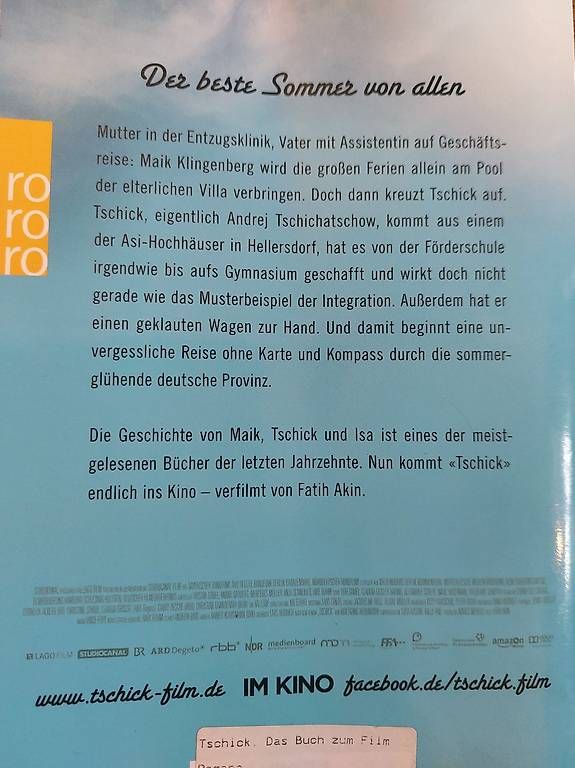 Libri: Tschick – Usato da Rapperswil BE venduto da AndreaReist 1