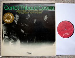 Cortot Thibaud Casals - Haydn Schubert - LP ♪ GEWASCHEN ♪