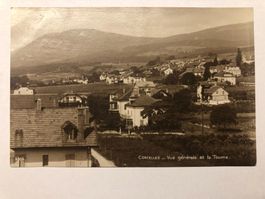 Ansichtskarte Corcelles NE gelaufen 1923