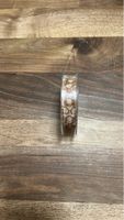 Deko Schleife, Gold-Braun mit Silber Punkten, Neu!