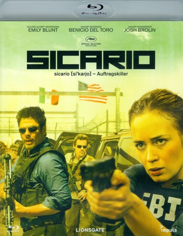 Sicario (2015) Villeneuve/Del Toro/Josh Brolin/Emily Blunt | Kaufen auf ...