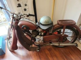 ADLER M100 Kleinmotorrad von 1954 – Rarität für Sammler!
