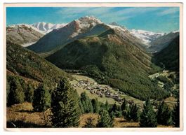 Pontresina, mit Stempel Hotel Bahnhof, gelaufen 1957