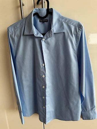 C&A Premium langarm Hemd Gr. 158, blau