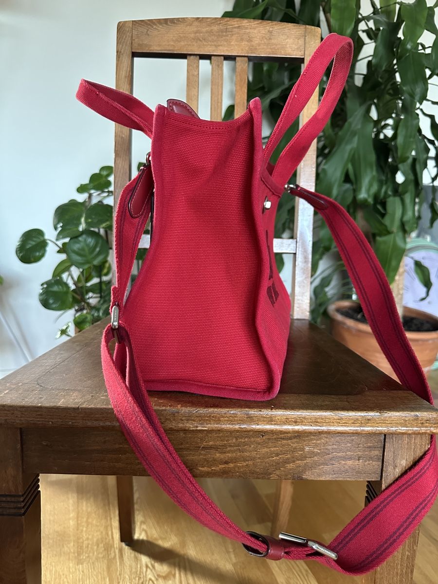 Coach Borse da donna: COACH Shopper "Cargo Tote" rot – Nuovo (secondo la descrizione) da Winterthur venduto da yosushi 2
