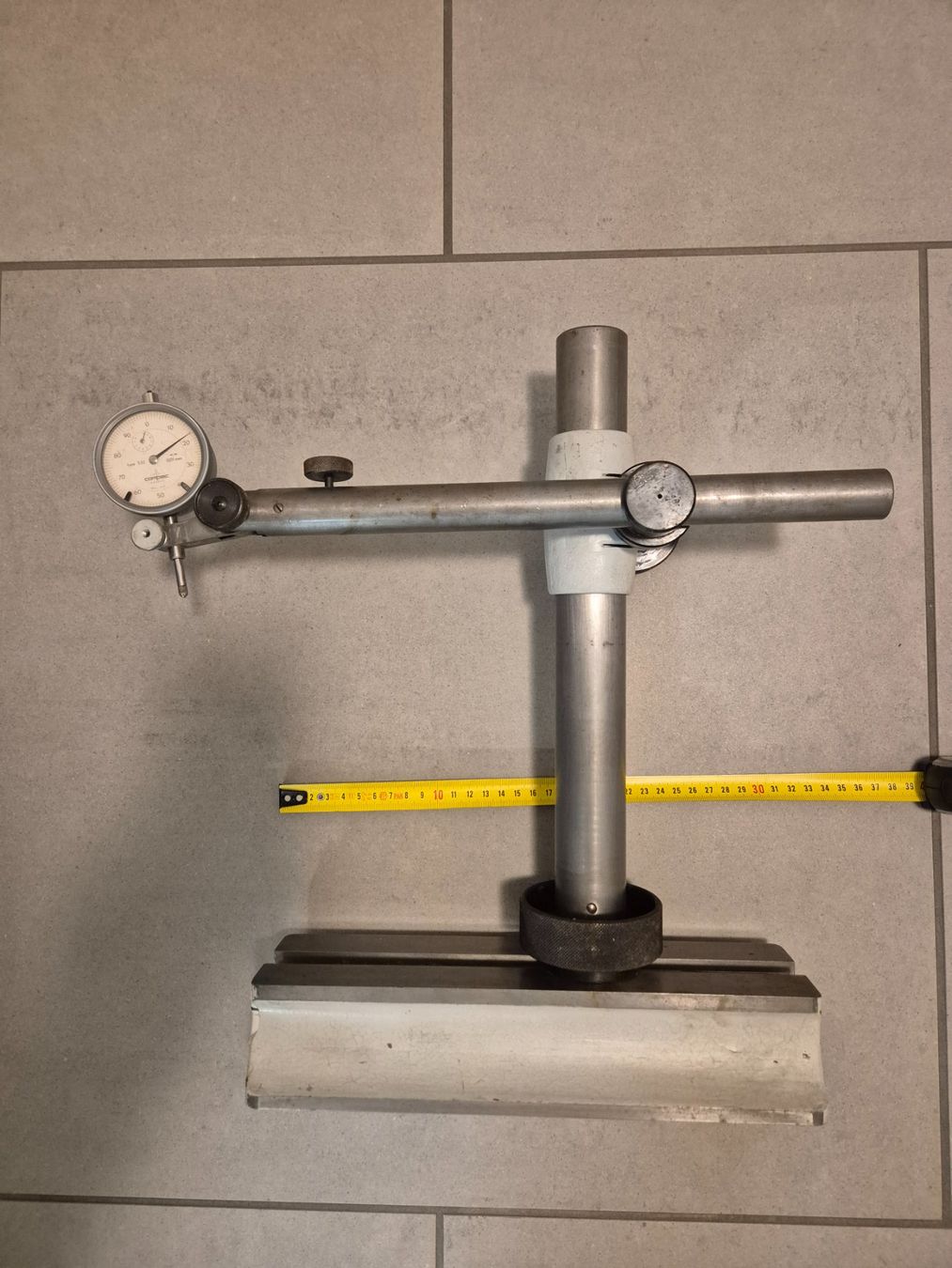 Misurare: Messuhr Feinzeiger mit Messuhrständer 0.01 mm – Usato da Pratteln venduto da attech_