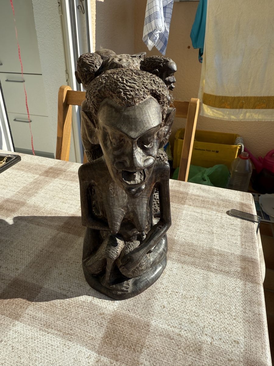 Xilografie: Skulptur Afrika Holz – Usato da Zug venduto da sir_pk 2