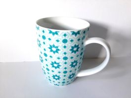 Tasse Mug Teetasse weiss grün