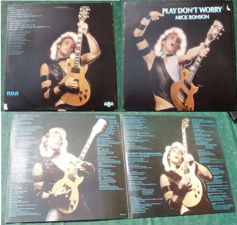 Mick RONSON Play don't worry | Kaufen auf Ricardo