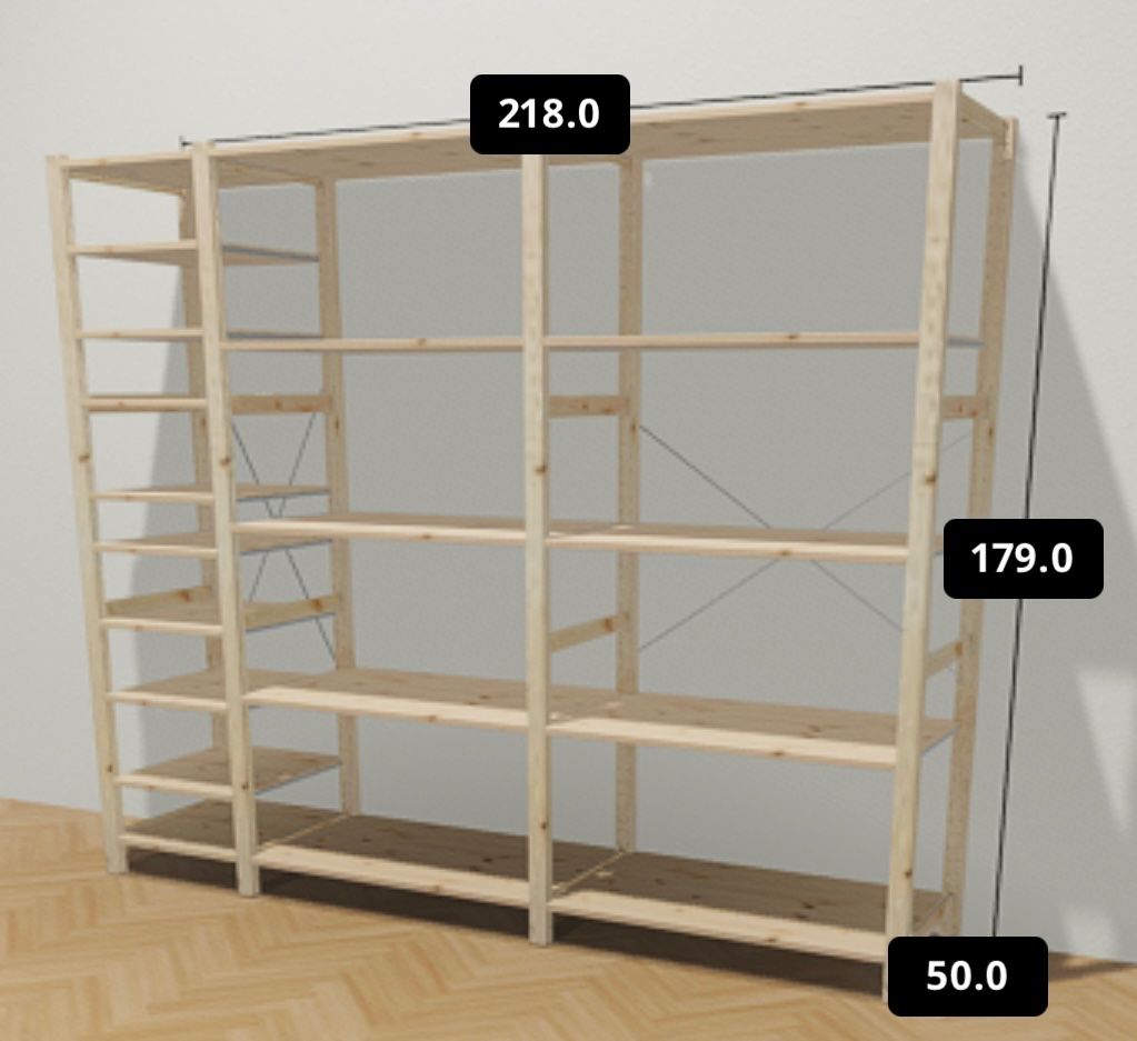 Ikea Regale: Ikea Ivar Holzregal – Gebraucht aus Eglisau von PD0970 3