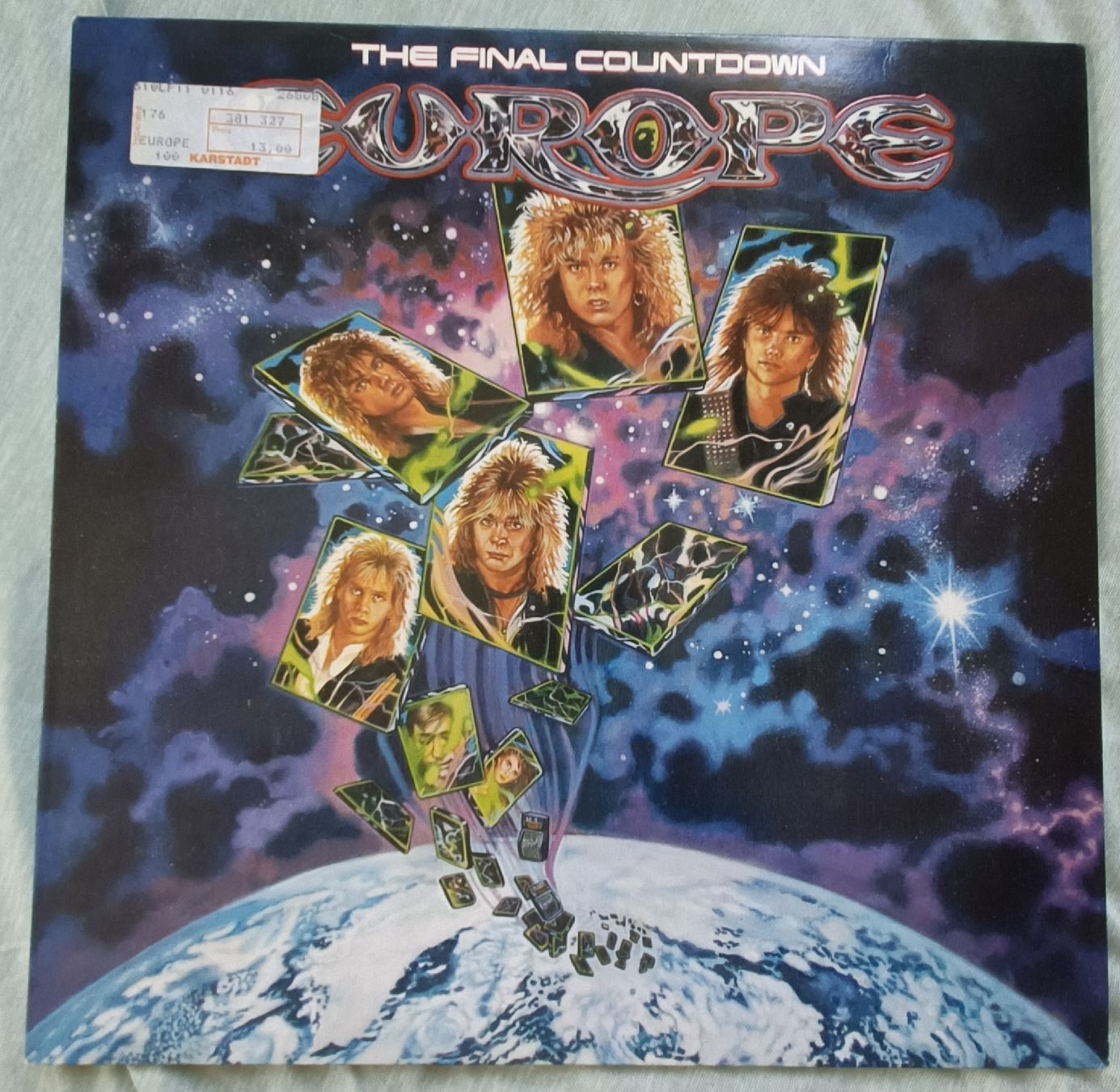 Vinyles: EUROPE - The Final Countdown LP – D'occasion à Luzern par cryptonic79