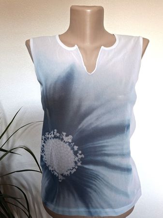 Top sans manche imprimé– Taille S