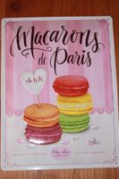 Blechschild Macarons für Teenies