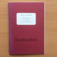 Dankbarkeit – Worte die bleiben – Albert Schweitzer