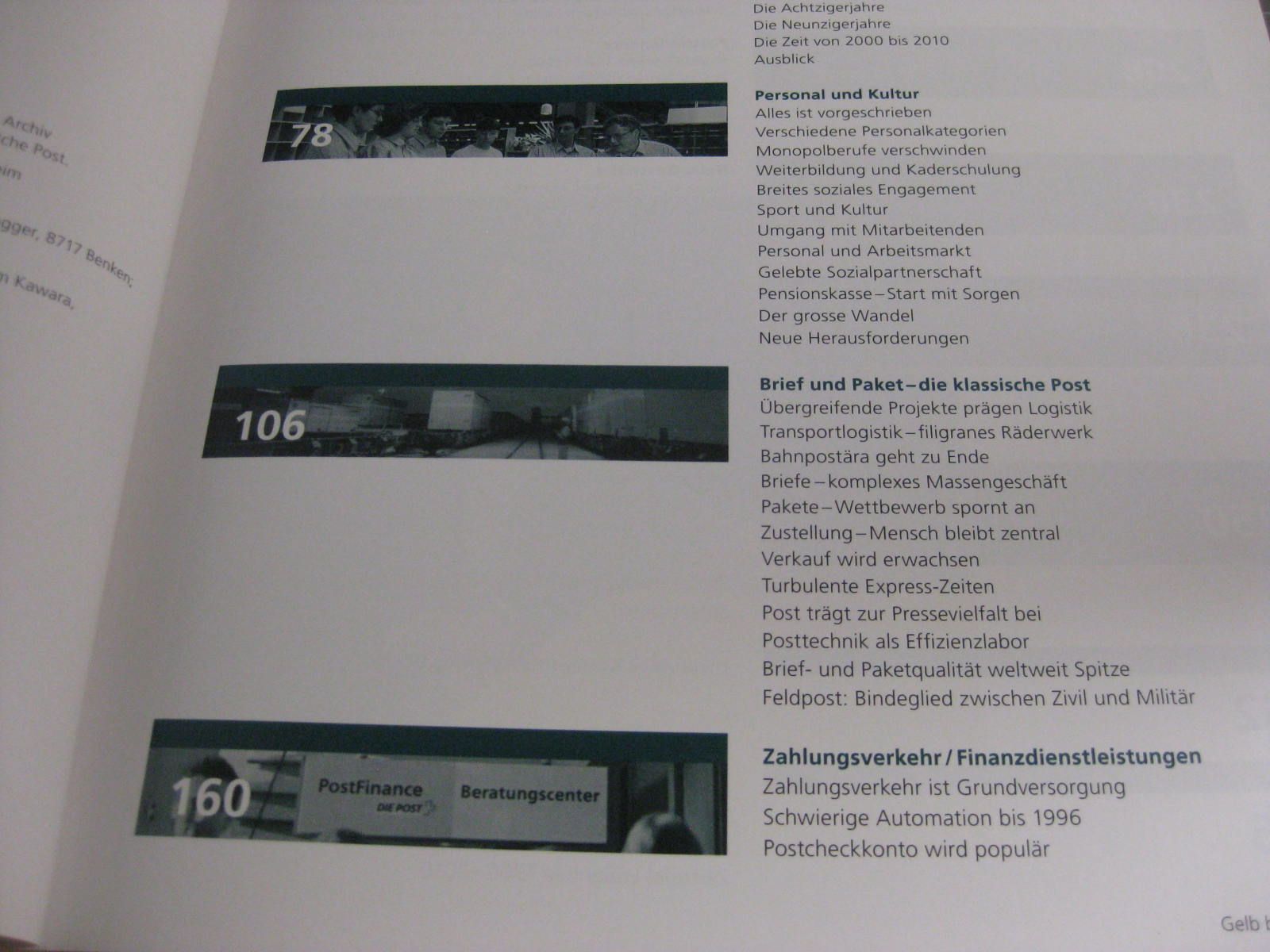 Bücher: Gelb bewegt, die schweizerische Post ab – Gebraucht aus Malters von Marosko 3