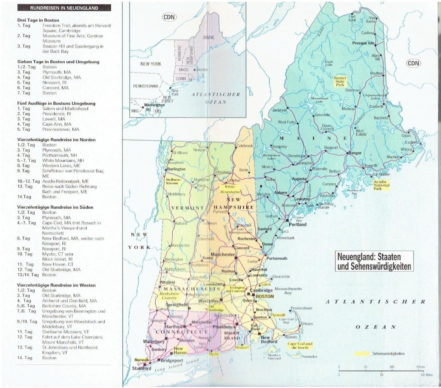 Libri: BOSTON Neuengland – Usato da Flims - Dorf venduto da Stagediver 2