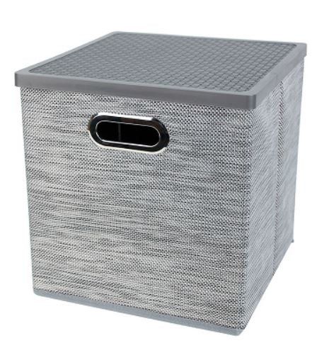 Contenitori & Simili: Aufbewahrungsbox grau 27x28x27cm – Nuovo e nell'imballaggio originale da Langenbruck venduto da Gumsi