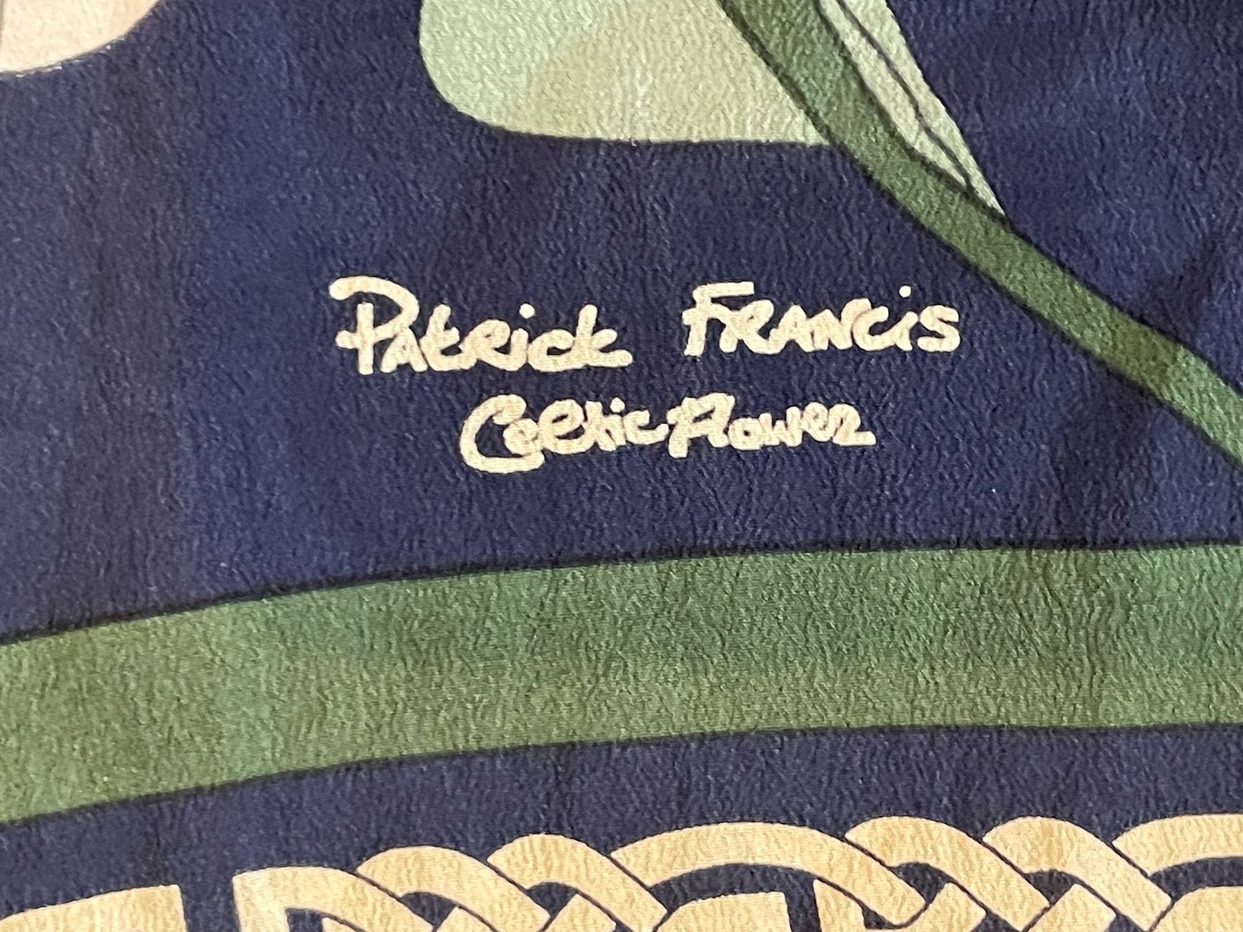Foulard & Sciarpe: Patrick Francis Seidenschal "Celtic Flower" Top Zustand! – Usato da Unterengstringen venduto da Aed1 1
