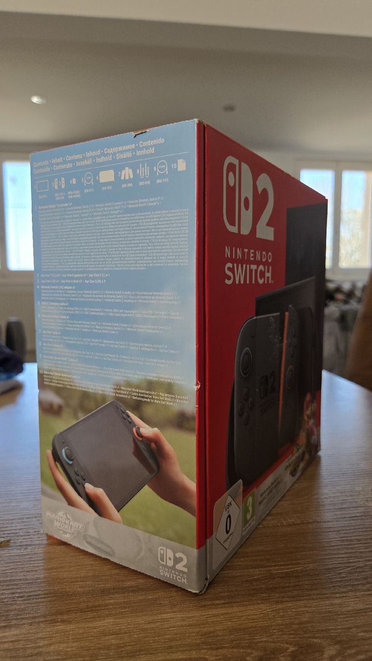 Materiale di riempimento: Leere Verpackung Switch 2 – Nuovo (secondo la descrizione) da Trogen venduto da Brolylssj 5