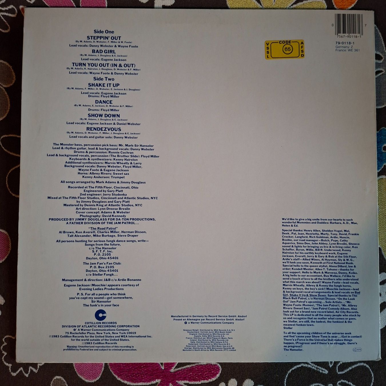 Schallplatten: Schallplatte LP Slave - Bad Enuff – Gebraucht aus Burg AG von FunkFrog67 1