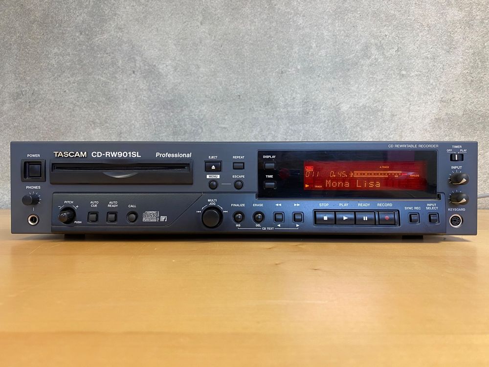 TASCAM CDRW901SL CD Recorder Player Professional Kaufen auf Ricardo
