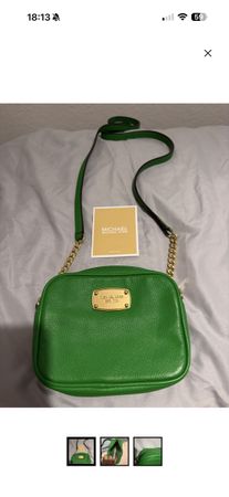 Sac à bandoulière Michael Kors vert état correct