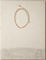 ANTONI TAPIES - Cordill, Etching and Carborundum, signed!