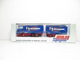 AWM H0 70387 MAN F 90 Hängerzug HÖVELMANN