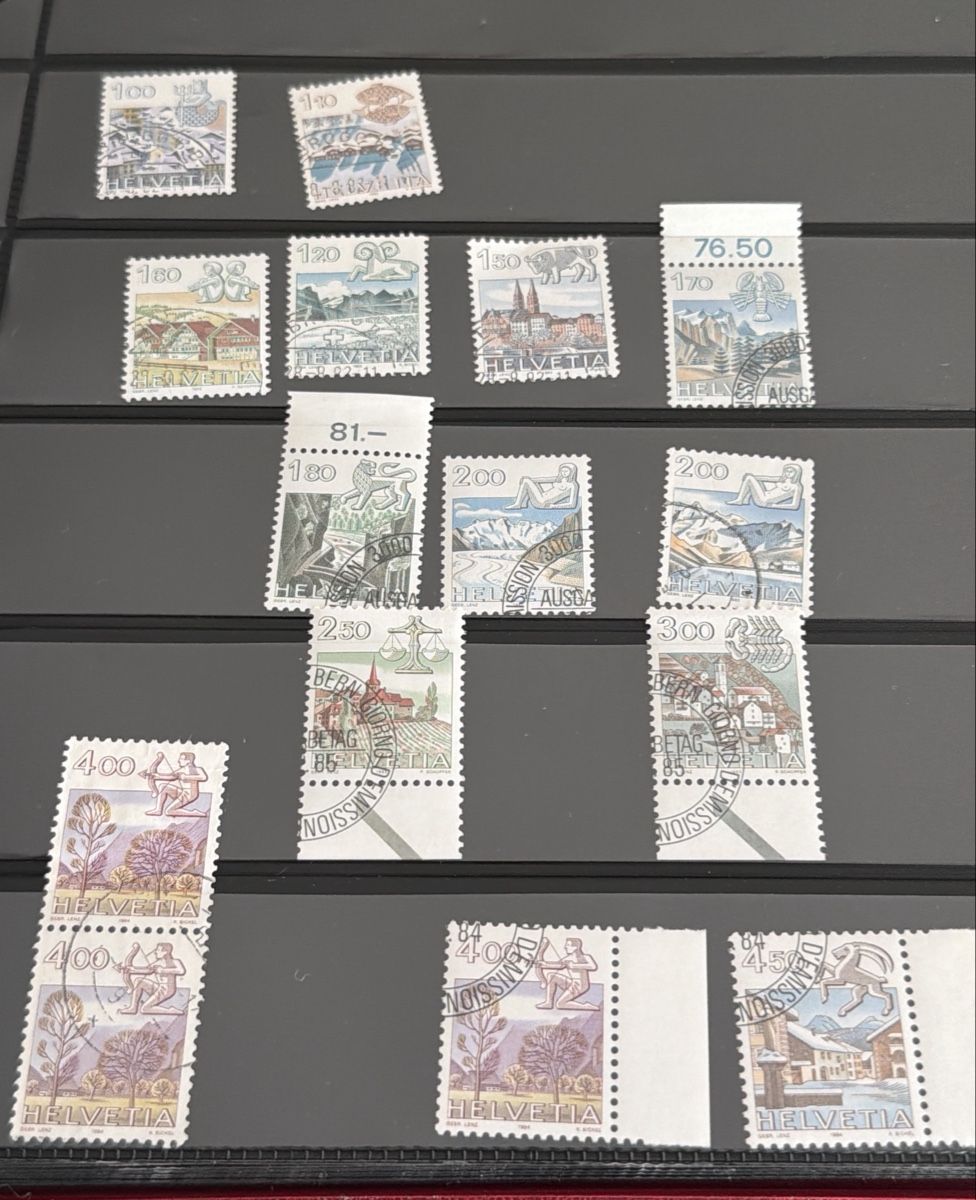 Tutti i francobolli: Briefmarken aus 80er Jahee – Usato da UNTERSIGGENTHAL venduto da s_rzb8