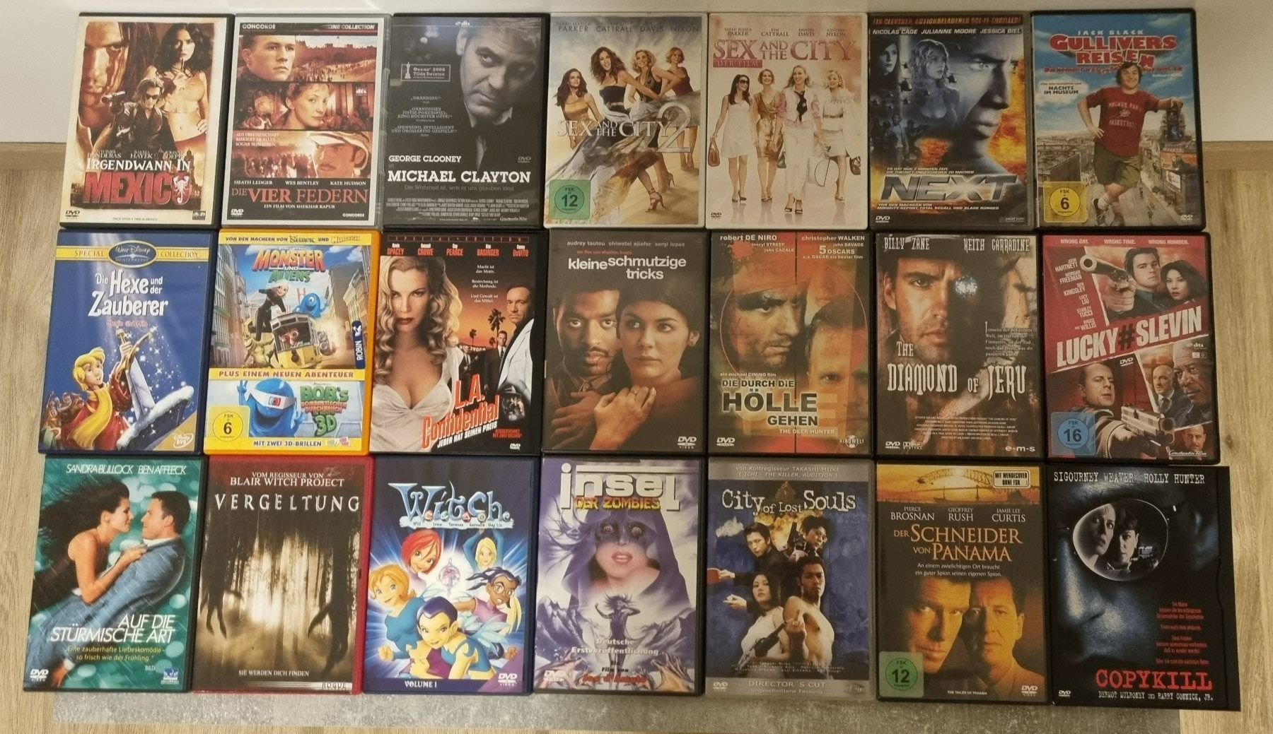 Alle DVDs: DVD Sammlung 63 Filme – Gebraucht aus Wassen UR von  2