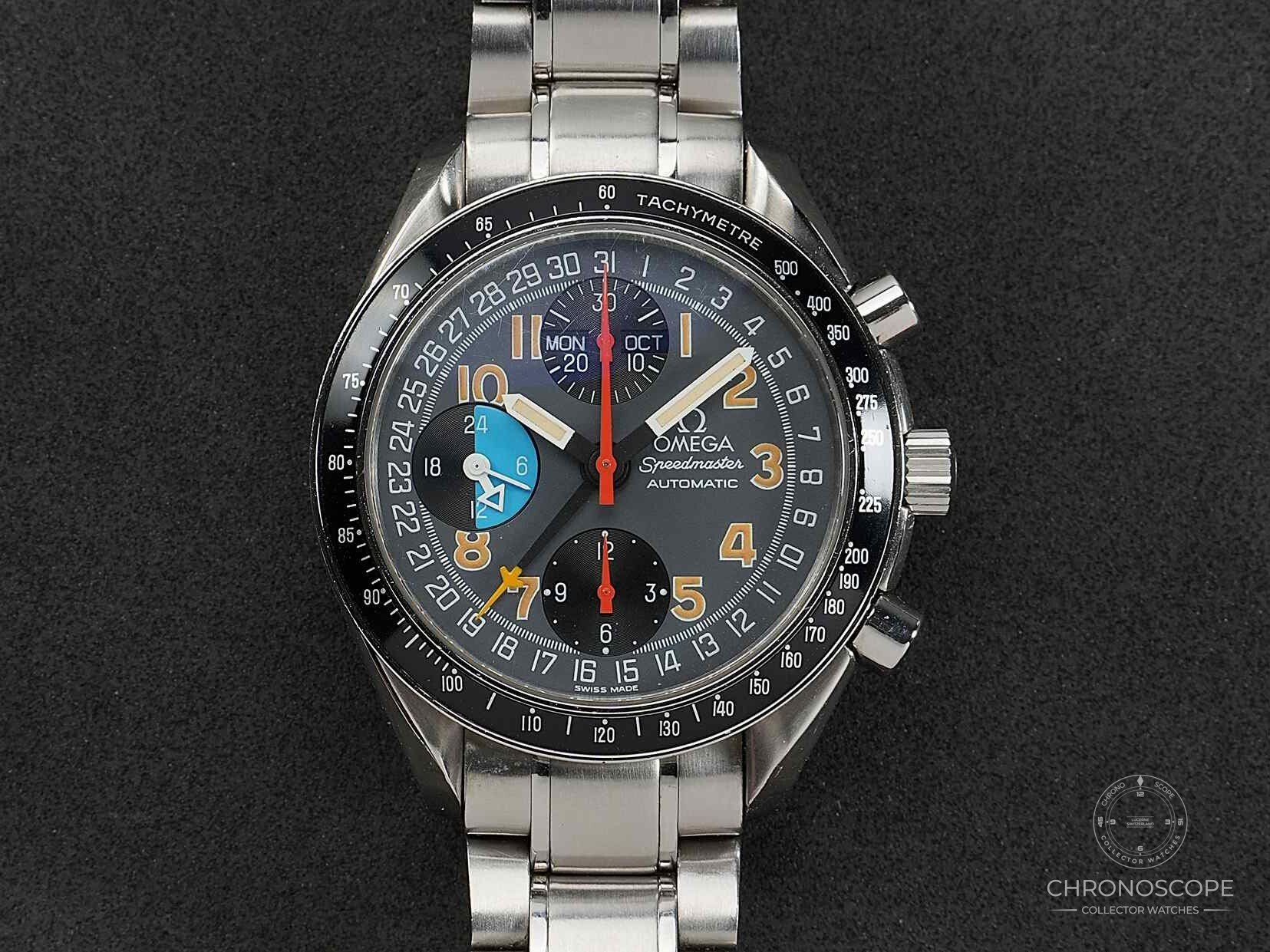 Omega Orologi: Omega Speedmaster Day Date Mark 40, original tritium dial – Usato da Luzern venduto da ChronoScope6004