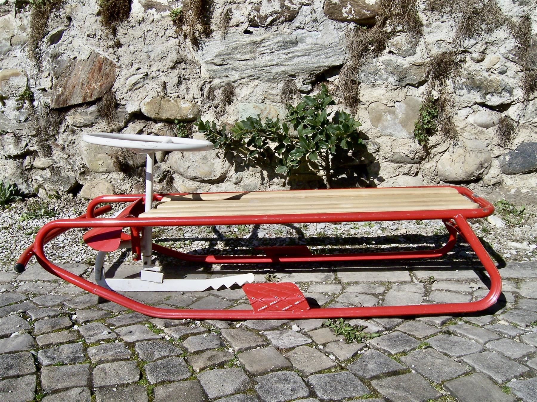 Schlitteln: Schlitten SKS RACING Bob mit Steuerung – Gebraucht aus Kerzers von wisaundso 1