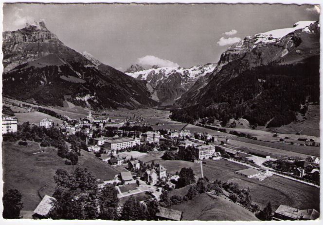 Ansichtskarten: Engelberg mit Spannörter + Hahnen – Gebraucht aus Binningen von Mountainrider