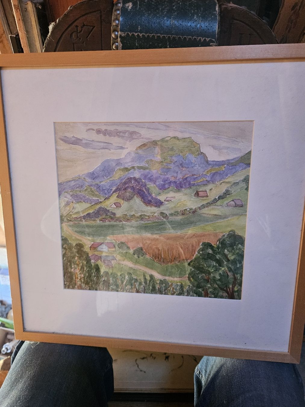 Gemälde: gemälde aquarel appenzell – Gebraucht aus Schwellbrunn von Omega-alpha