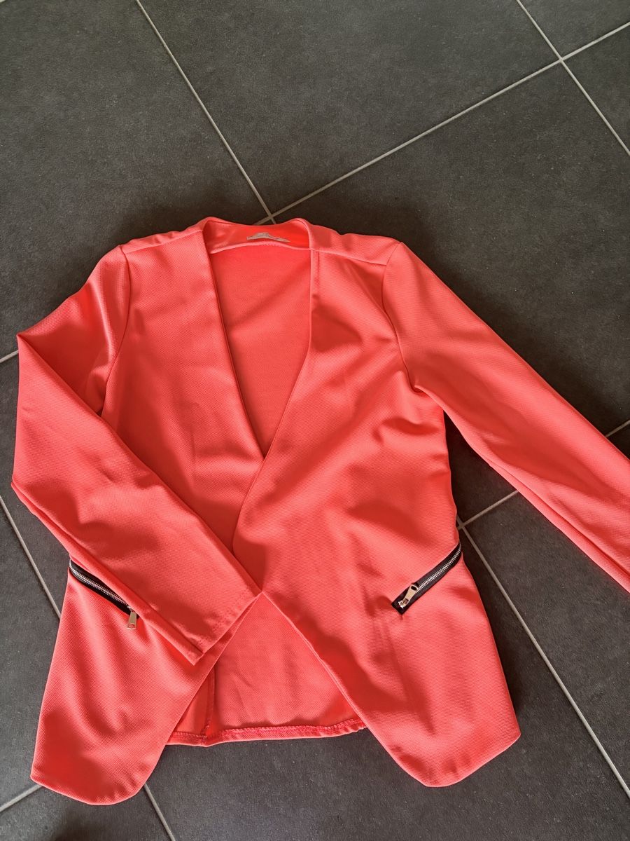 Jacken: Blazer orange/lachs Grösse M – Gebraucht aus Interlaken von PrincessJill 1