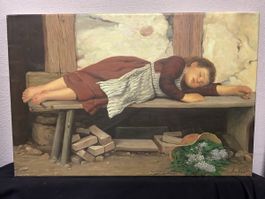 Hochwertiger Öldruck (60 x 40 cm) – signiert & nachbearbeite