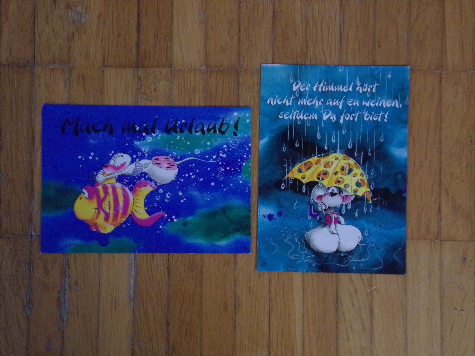 Cartes postales: Diddl Postkarten   2 Stück    Set O26 – D'occasion à Winterthur par Jessi_di