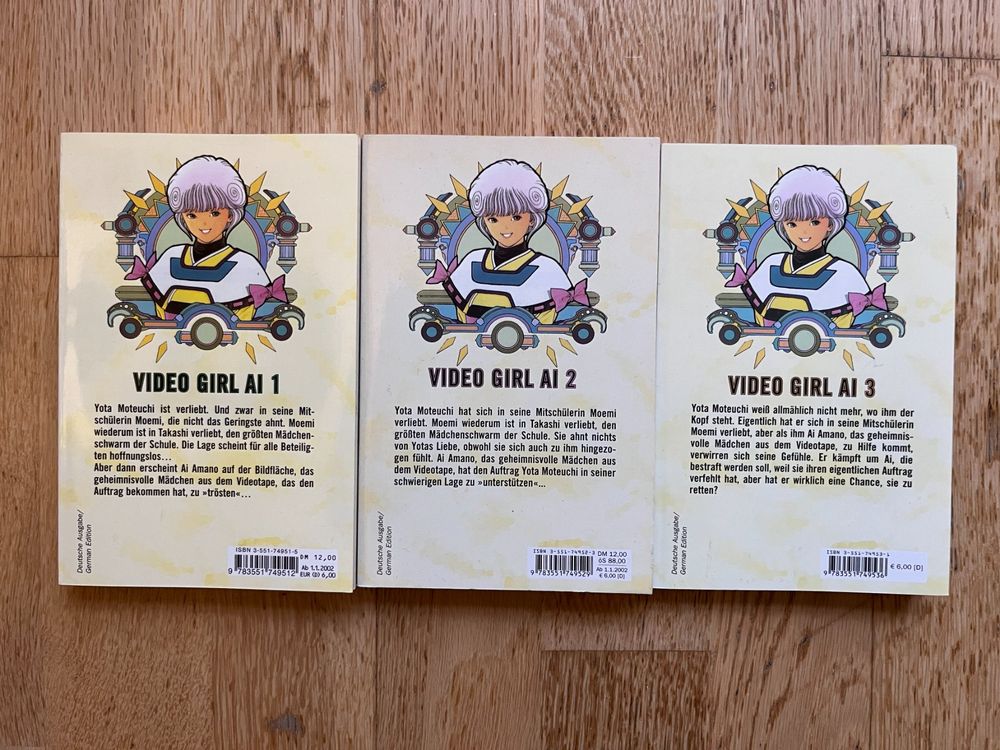 Fumetti: Video Girl AI /Bände 01-03/ Masakazu Katsura – Usato da Bern venduto da hari_d 1