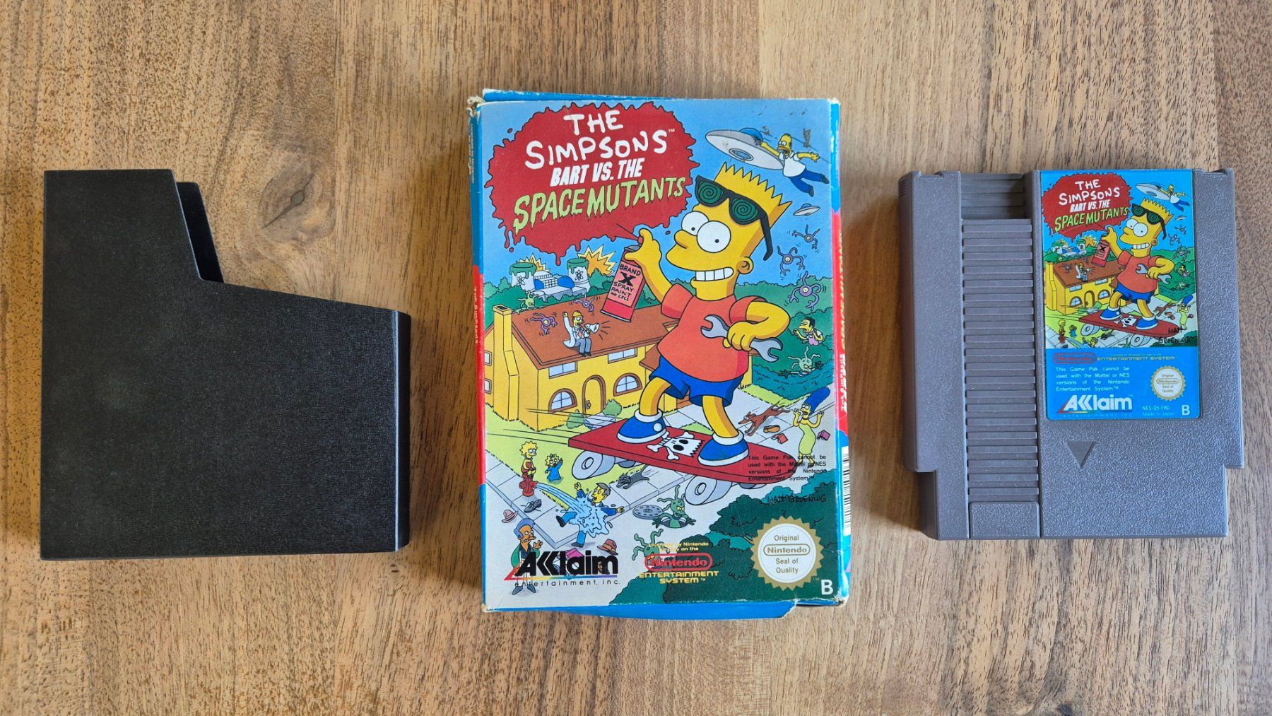 Nintendo Spiele: NES; The Simpsons Bart vs. Space Mutants OVP ohne Anleitung – Gebraucht aus Lumbrein von gianandris
