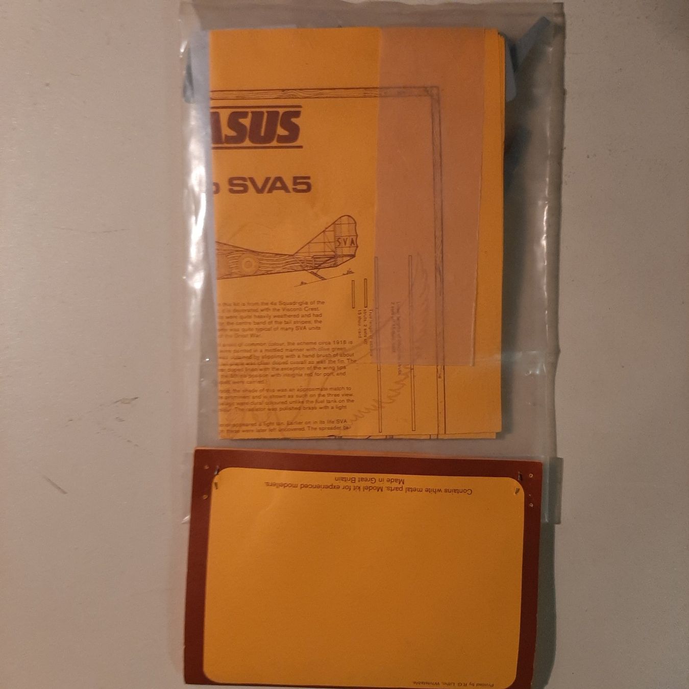 Kit di modellismo & Modellini statici: 211 ... Ansoldo SVA 5 ... Pegasus 1004 – Usato da Bonstetten venduto da Benibanny59 2