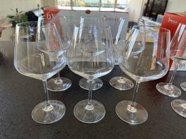 Spiegelau: 6 Rotwein- und 6 Weissweingläser