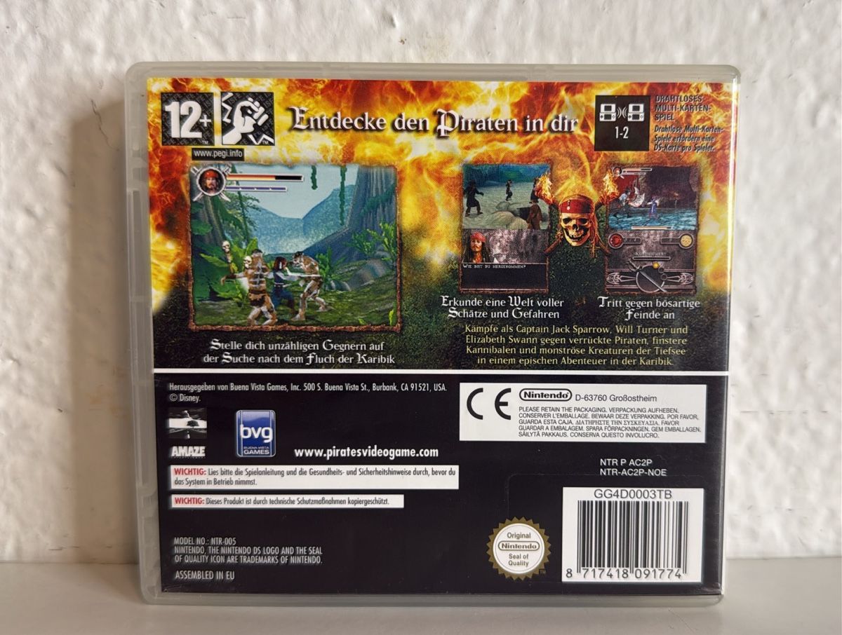 Nintendo Jeux: Nintendo DS - Pirates Caribbean At Worlds End - Game – D'occasion à Ehrendingen par bubulence 1