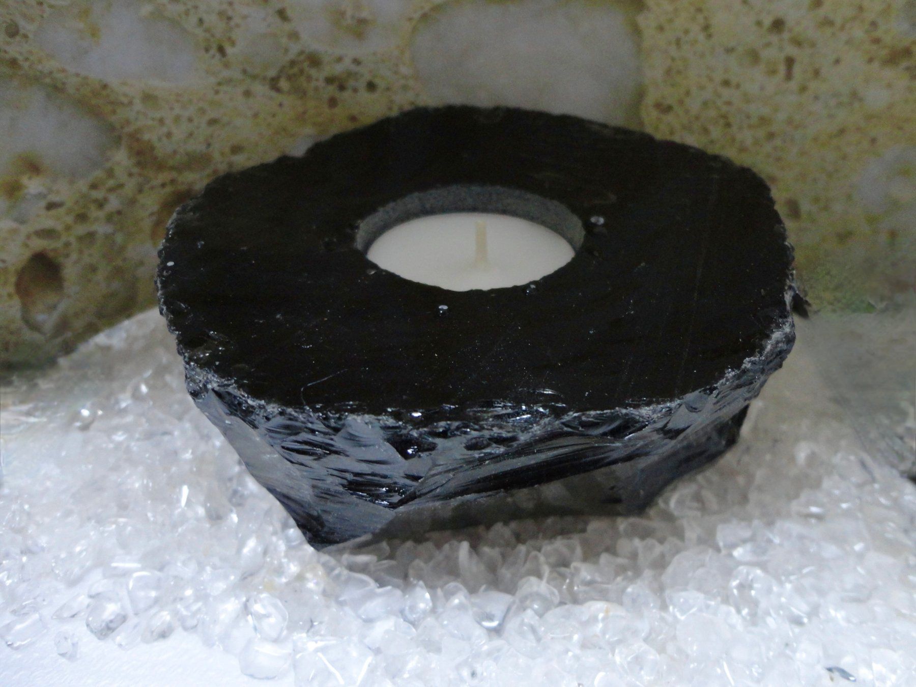 Edelsteine: Windlicht Obsidian – Neu (gemäss Beschreibung) aus Biberist von tl-schmuck 3