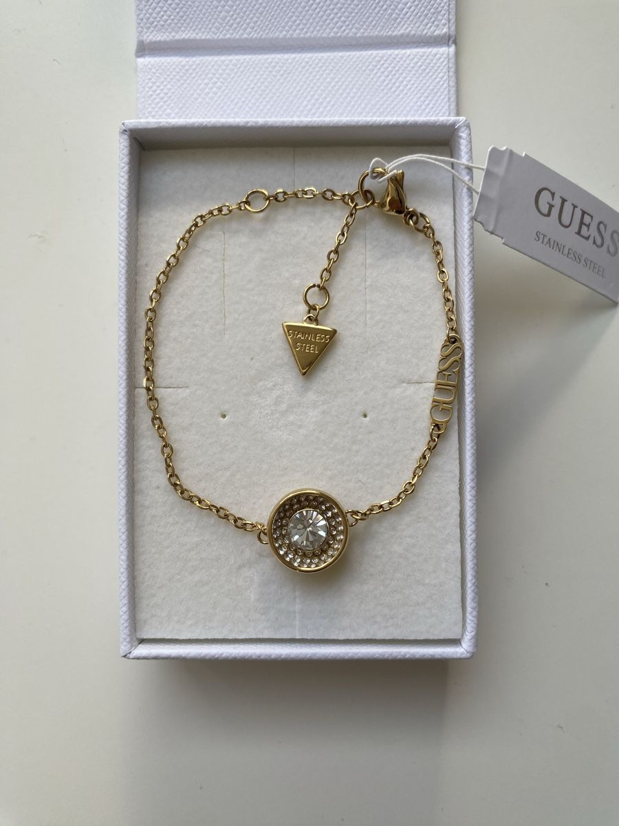 Guess Bracciali & Braccialetti: GUESS 18KGP Solitär Armkette – Nuovo e nell'imballaggio originale da Givisiez venduto da dor_xb9k 2