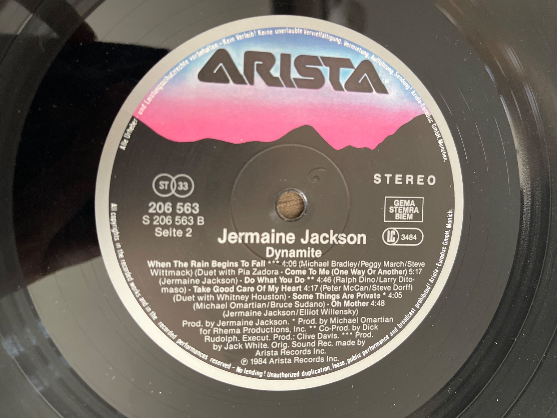 Dischi in vinile: A266/Jermaine Jackson - Dynamite – Usato da Frutigen venduto da Philippe_jsp 2