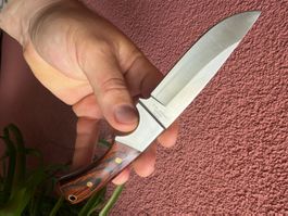 C. Jul. Heribertz Messer Roselli mit Lederetui Camping Me...